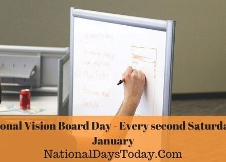 National Vision Board Day