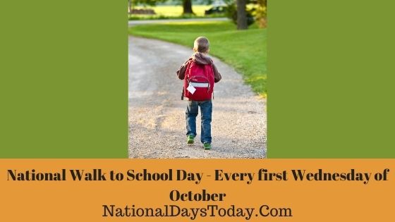 National Walk to School Day