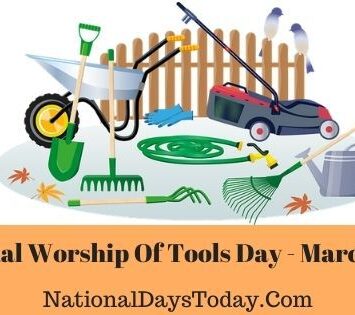 National Worship Of Tools Day