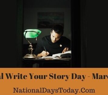 National Write Your Story Day