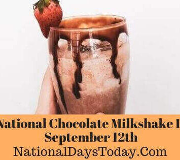 National Chocolate Milkshake Day