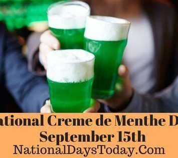 National Creme de Menthe Day