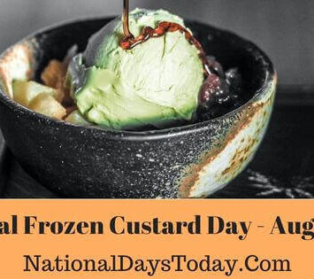 National Frozen Custard Day