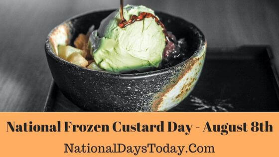 National Frozen Custard Day