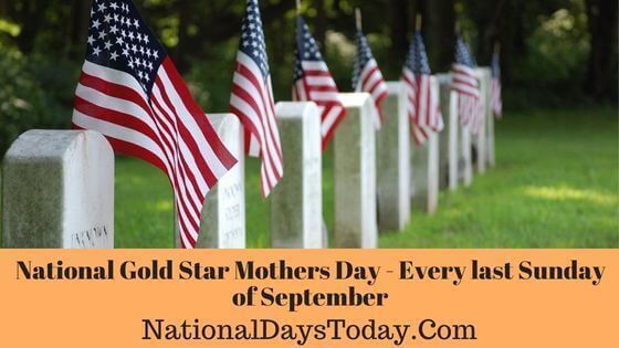 National Gold Star Mothers Day
