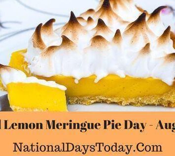 National Lemon Meringue Pie Day