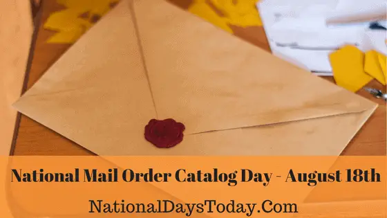 National Mail Order Catalog Day