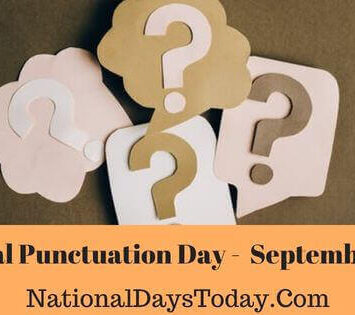 National Punctuation Day