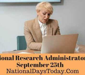 National Research Administrator Day