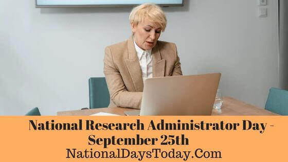 National Research Administrator Day
