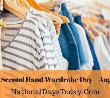 National Second Hand Wardrobe Day 