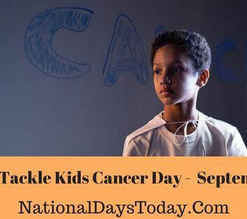 National Tackle Kids Cancer Day