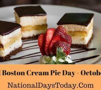 National Boston Cream Pie Day