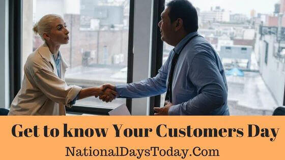 Get to know your customers Day
