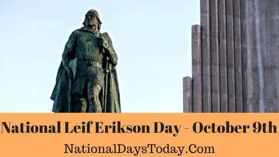 National Leif Erikson Day