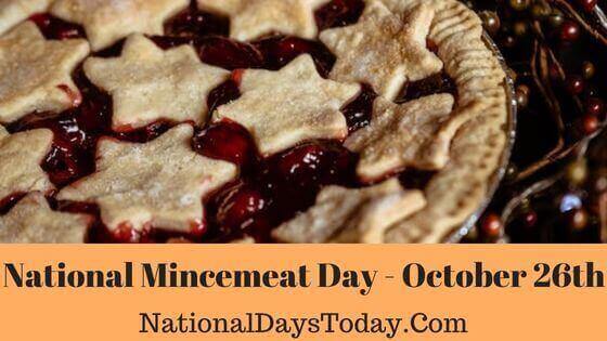 National Mincemeat Day