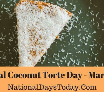 National Coconut Torte Day