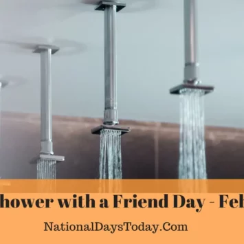 National Shower With a Friend Day