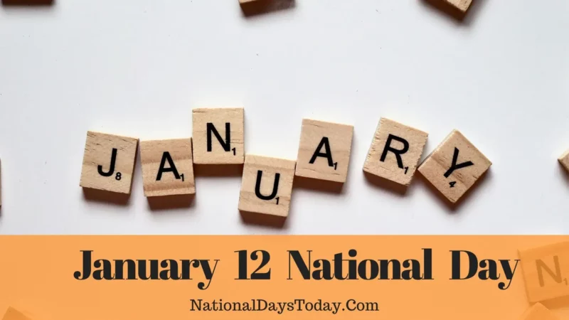 January 12 National Day