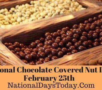 National Chocolate Covered Nut Day