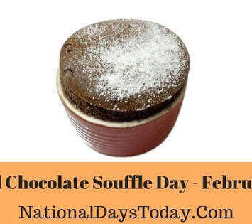 National Chocolate Souffle Day