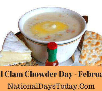 National Clam Chowder Day