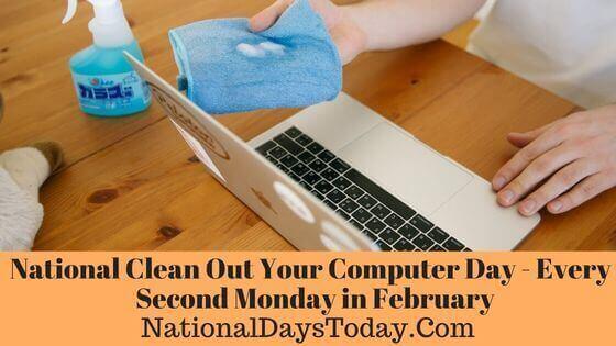 National Clean Out Your Computer Day