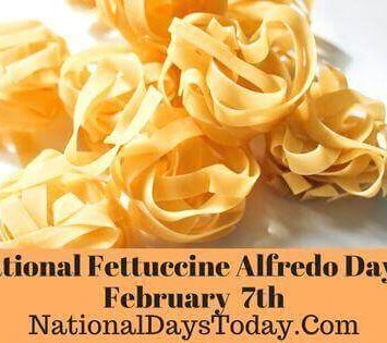 National Fettuccine Alfredo Day