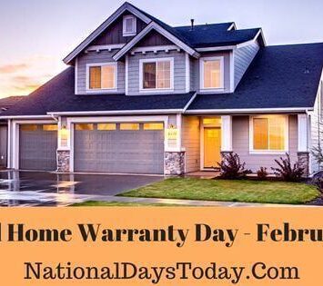 National Home Warranty Day