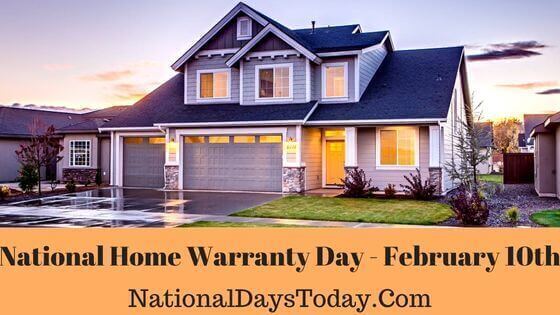 National Home Warranty Day