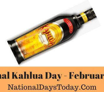 National Kahlua Day