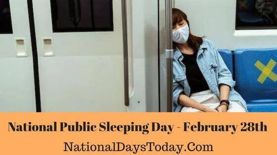 National Public Sleeping Day