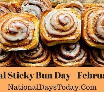 National Sticky Bun Day