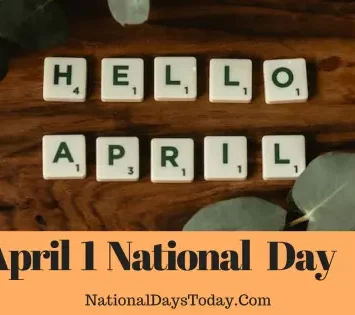 April 1 National Day and Holidays