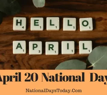 April 20 National Day