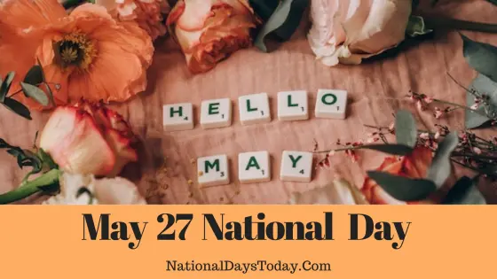 May 27 National Day