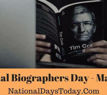 National Biographers Day