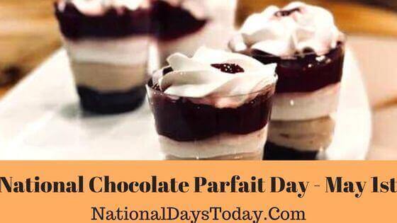 National Chocolate Parfait Day
