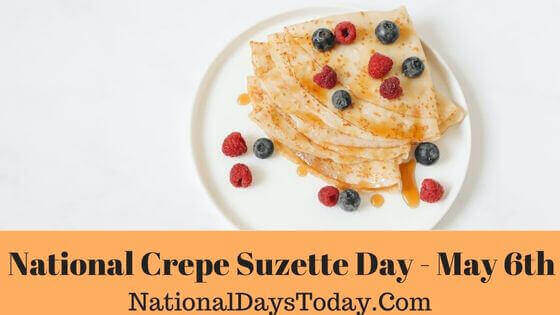 National Crepe Suzette Day