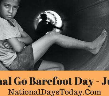 National Go Barefoot Day