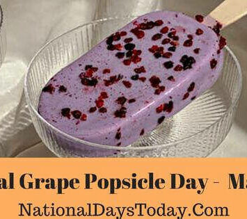 National Grape Popsicle Day