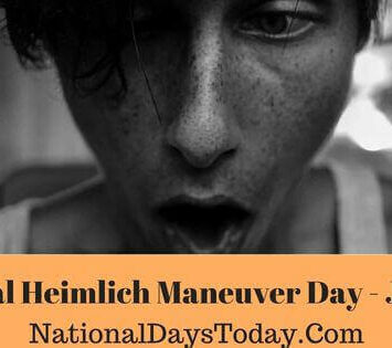 National Heimlich Maneuver Day