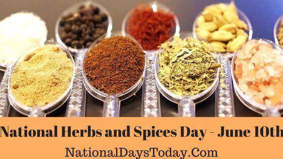 National Herbs and Spices Day