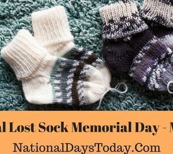 National Lost Sock Memorial Day