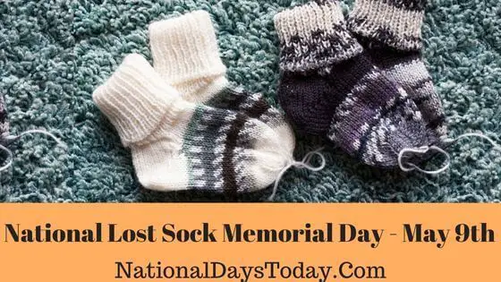 National Lost Sock Memorial Day