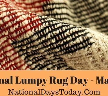 National Lumpy Rug Day