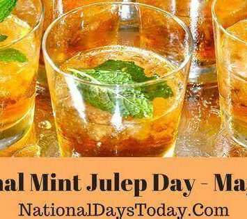 National Mint Julep Day