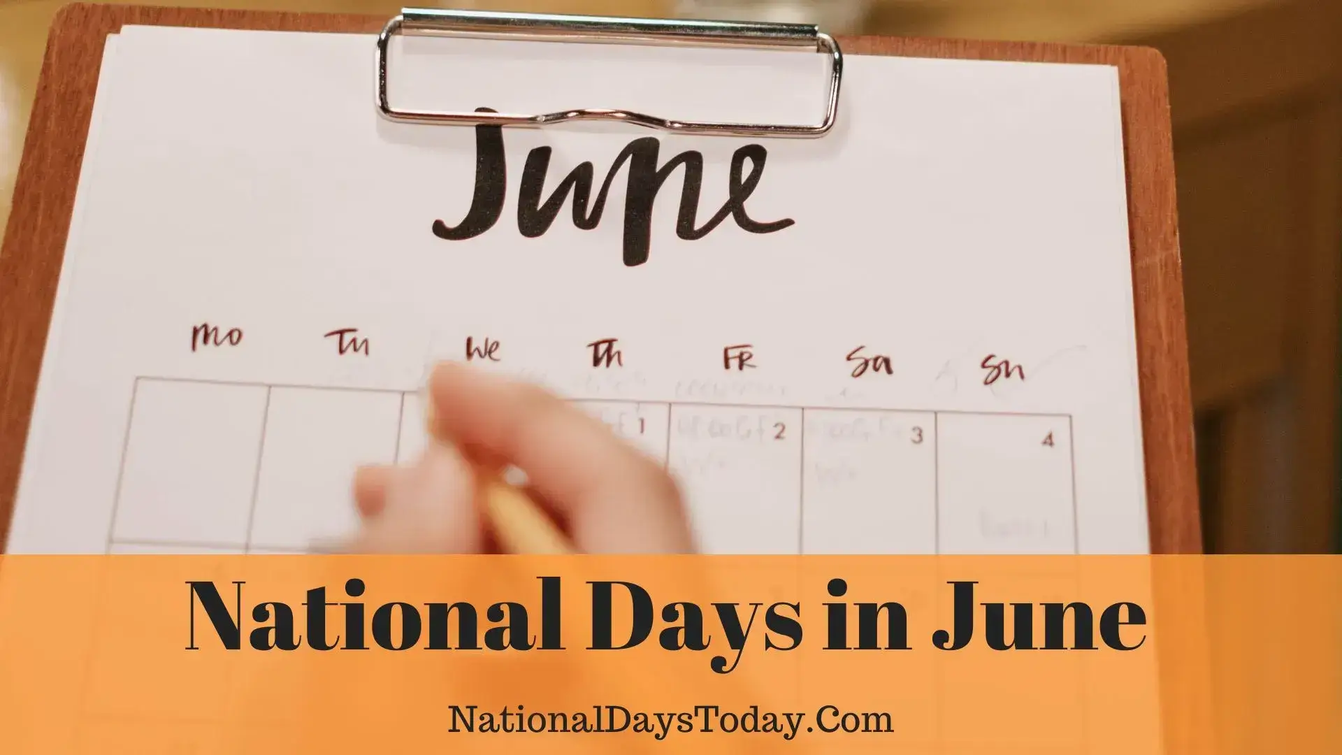 National Days in June 2023