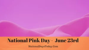 National Pink Day