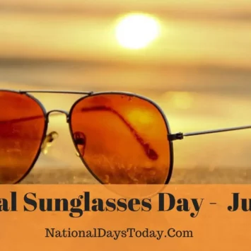 National Sunglasses Day